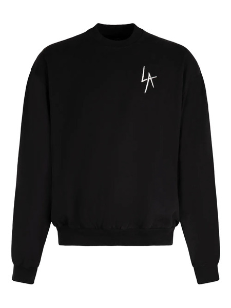  Local Authority Crew-neck Long-sleeve Sweatshirt - Black 