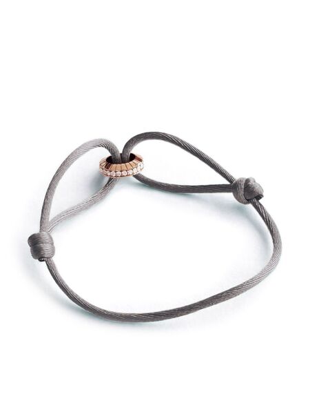  Loev 14k Recycled Rose Gold Eternity Summer Diamond Bracelet - Pink 