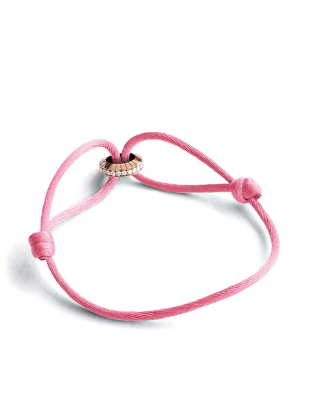  Loev 14kt Rose Gold Eternity Summer Diamond Bracelet - Pink 