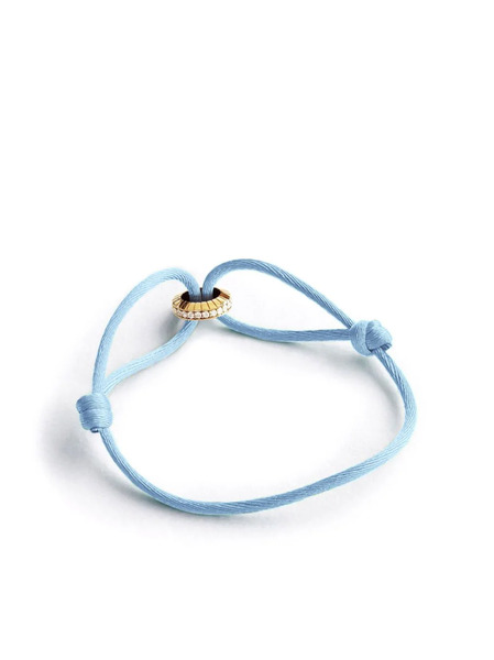  Loev 14kt Yellow Gold Eternity Summer Diamond Bracelet 