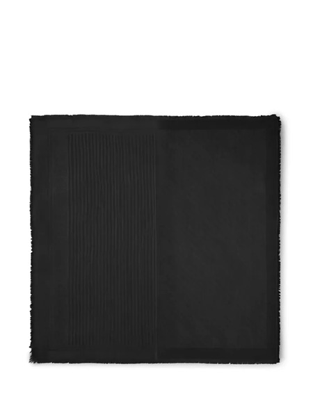  Loewe Allover-monogram Scarf - Black 