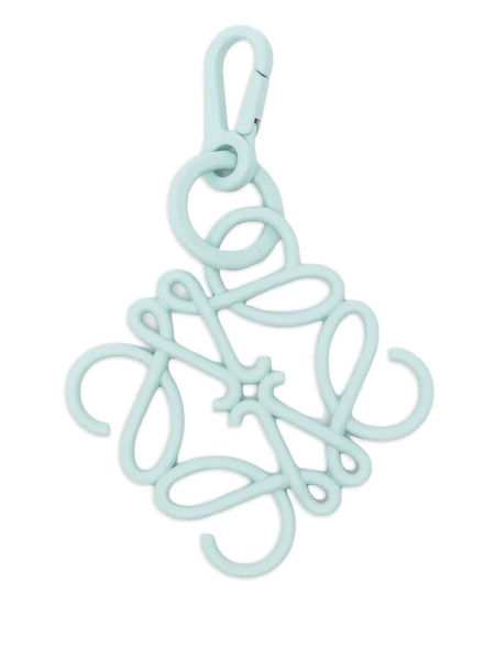  Loewe Anagram Charm Keychain - Blue 