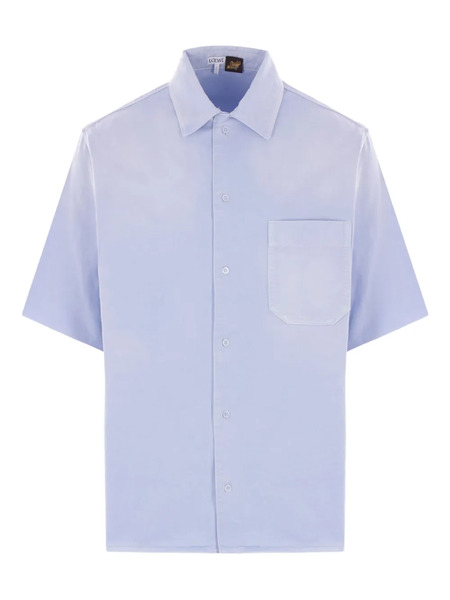  Loewe Anagram-motif Shirt - Blue 