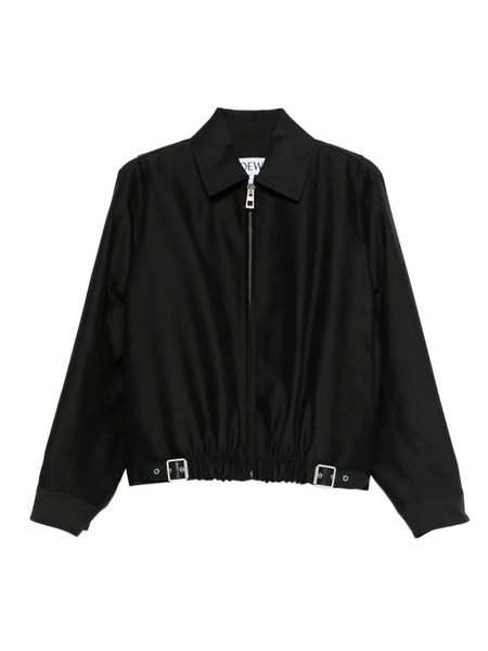 Loewe Buckle Zip-fastening Jacket - Black 
