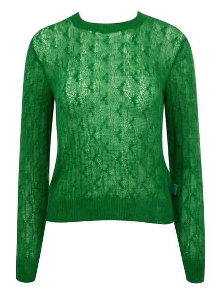  Loewe Cable-knit Jumper - Green 