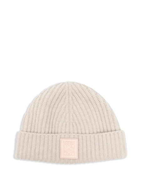  Loewe Cashmere Beanie - Neutrals 