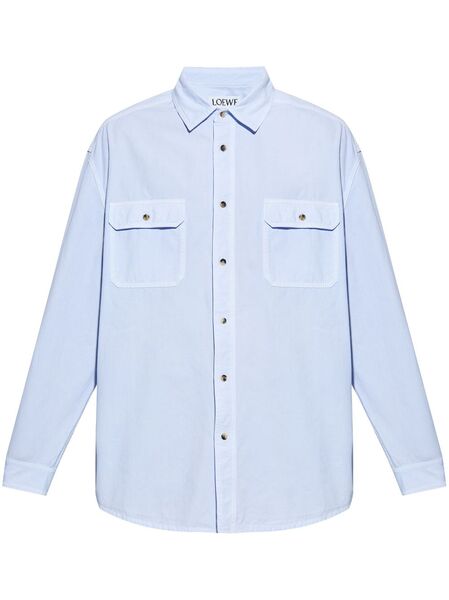  Loewe Cotton Shirt - Blue 
