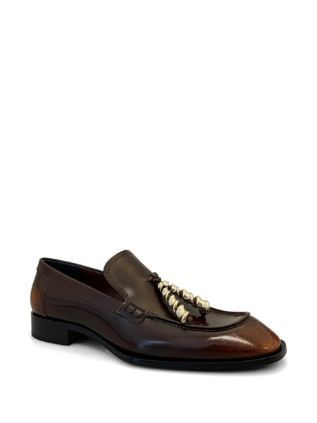  Loewe Edge Tassel Loafers - Brown 