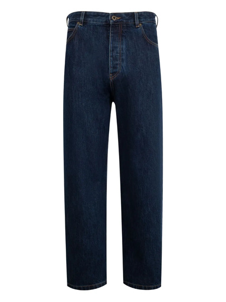  Loewe Embossed-logo Jeans - Blue 