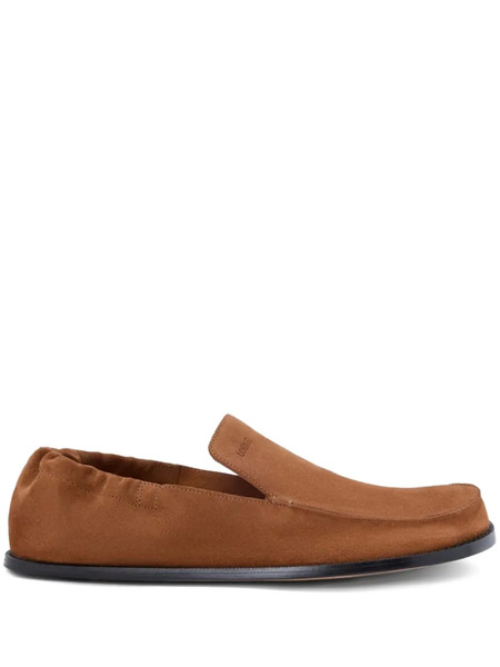  Loewe Flex Elastic-panel Loafers - Brown 