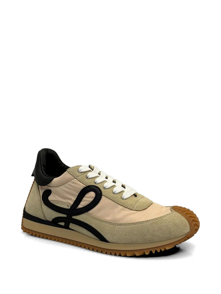  Loewe Flow Runner 2.0 Logo-appliqué Sneakers - Gold 