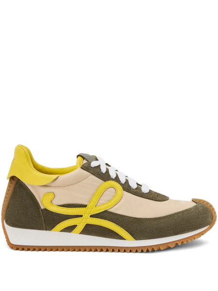  Loewe Flow Runner 2.0 Suede Sneakers - Neutrals 