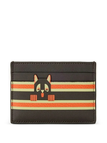  Loewe Futurist Cat Cardholder - Brown 
