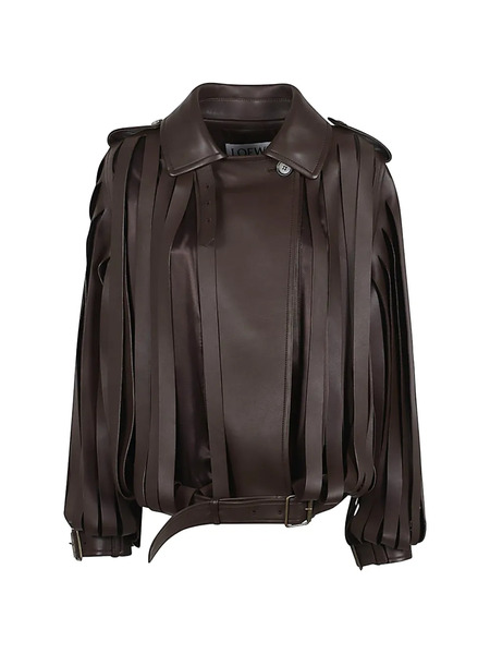  Loewe Layered Double-breasted Jacket - Brown 
