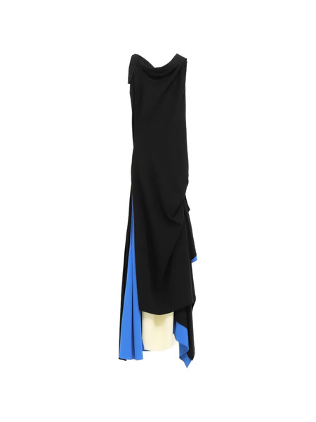  Loewe Layered Draped Dress - Neutrals 