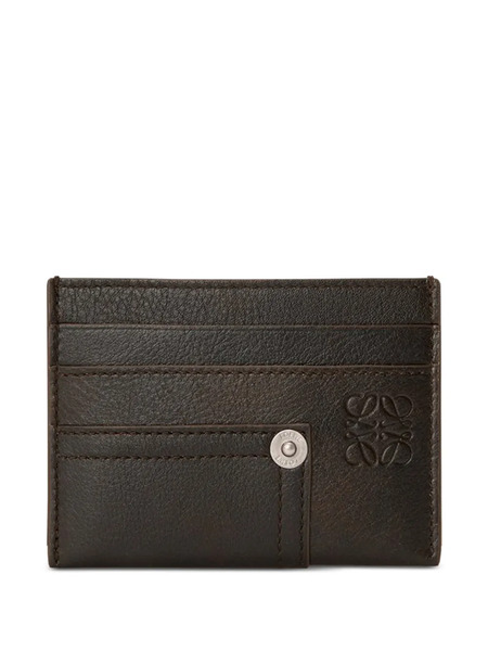  Loewe Leather Cardholder - Brown 