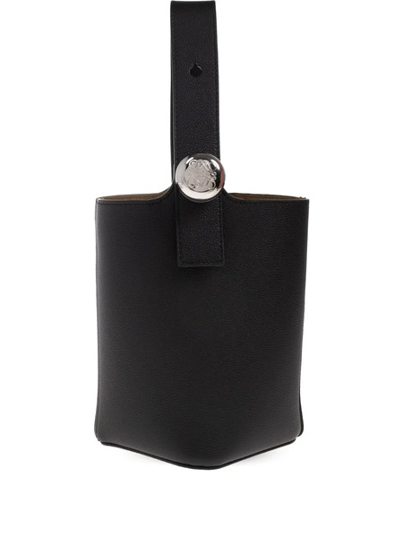  Loewe Leather Top-handle Mini Bag - Black 