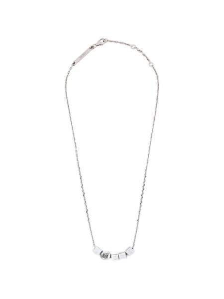 Loewe Logo-detail Necklaces - Silver 