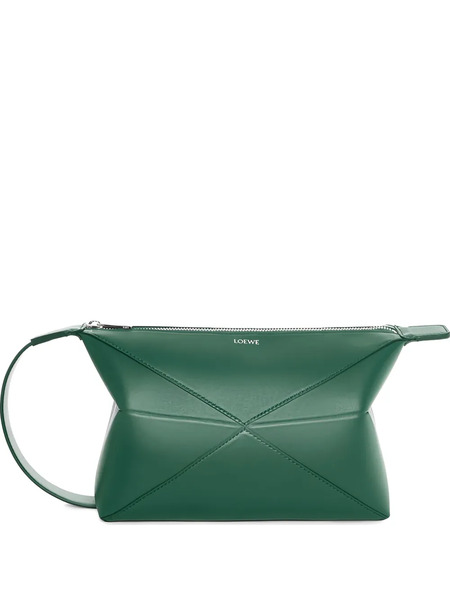  Loewe Logo-detail Shoulder Bag - Green 