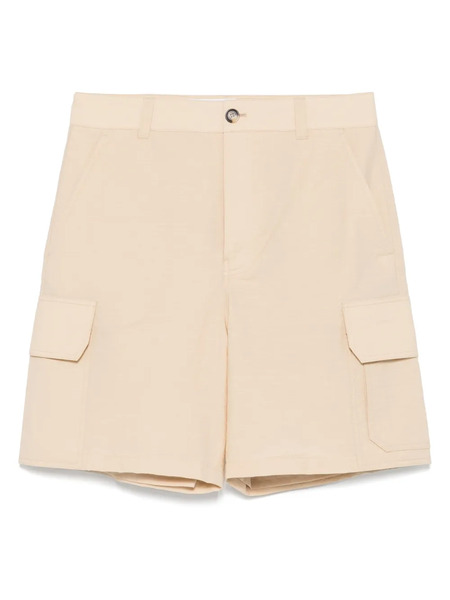  Loewe Logo-patch Cargo Shorts - Neutrals 