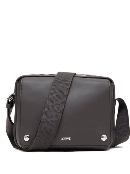  Loewe Logo-plaque Shoulder Bag - Grey 