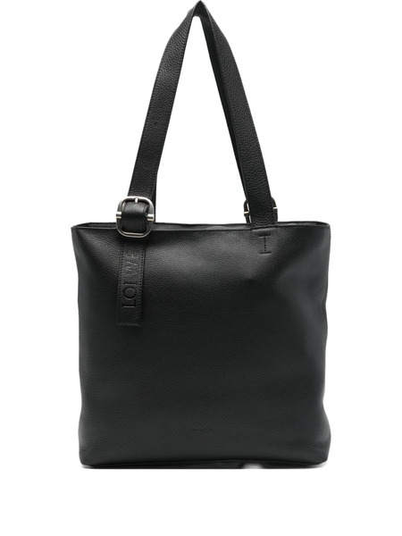  Loewe Loop Buckle-detail Tote Bag - Black 