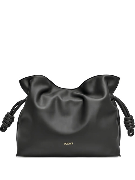  Loewe Medium Flamenco Knotted Clutch - Black 