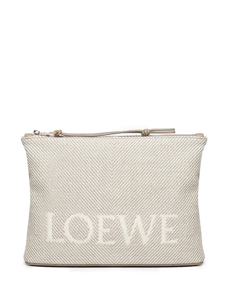  Loewe Oblong Clutch Bag - Neutrals 