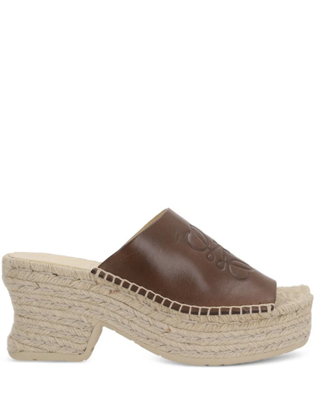  Loewe Petal Espadrilles - Brown 