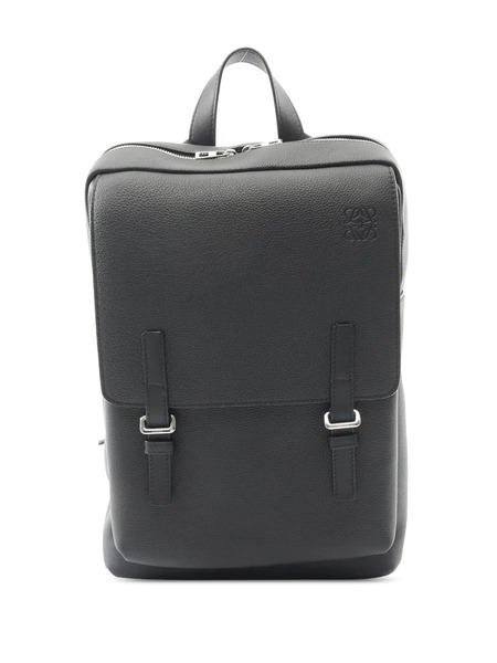 Loewe Pre-owned 2010-2026 Anagram Leather Military Backpack - Black 