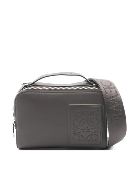  Loewe Pre-owned 2020s Mini Camera Leather Messenger Bag - Grey 