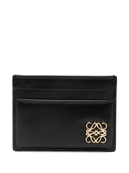  Loewe Puffer Anagram Card Holder - Black 