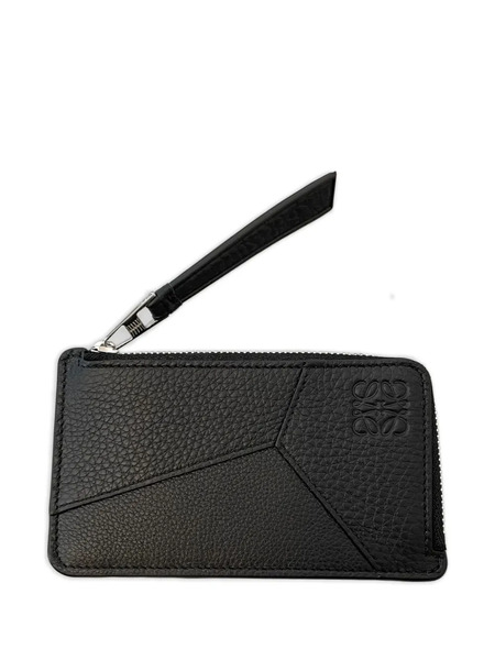  Loewe Puzzle Edg Coin Leather Cardholder - Black 