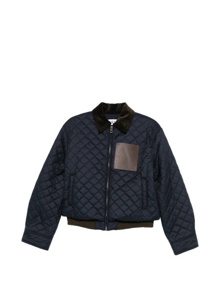  Loewe Quilted Jacket - Blue 