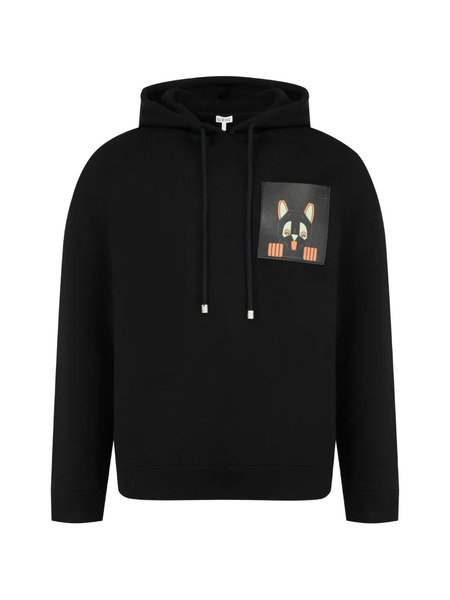  Loewe Relaxed Fit Graphic Sweatshirt - Black 