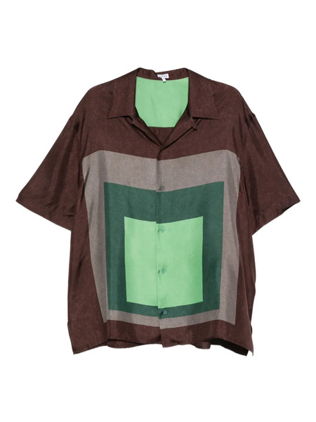  Loewe Silk Shirt - Brown 