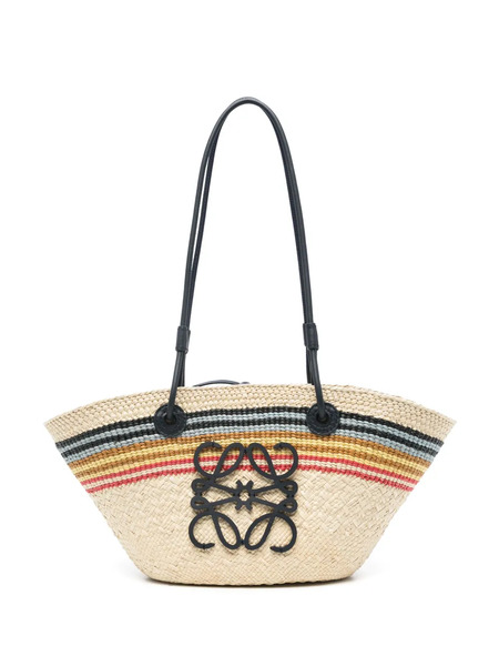  Loewe Small Anagram Shoulder Bag - Neutrals 