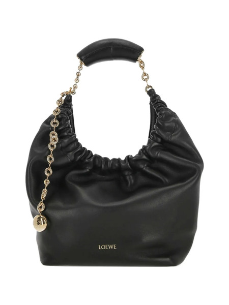 Loewe Small Squeeze Chain Shoulder Bag - Black 