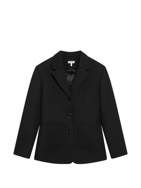  Loewe Wool Blazer - Black 