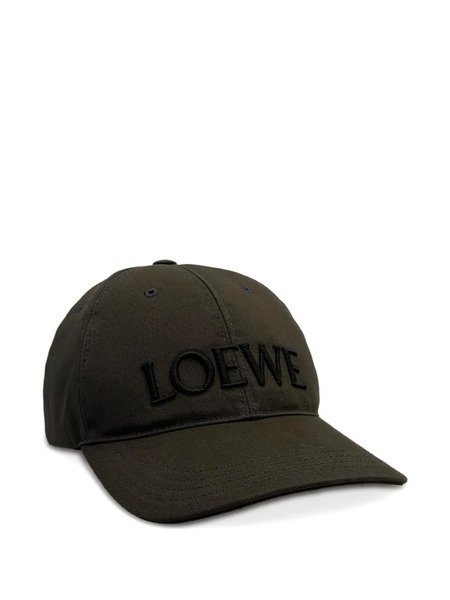  Loewe X Louis Wain Futurist Cat Logo Cap - Brown 