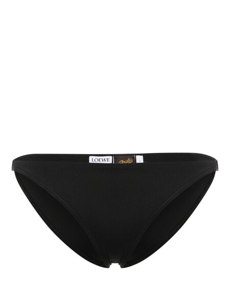  Loewe X Paula's Ibiza Anagram-motif Bikini Bottom - Black 