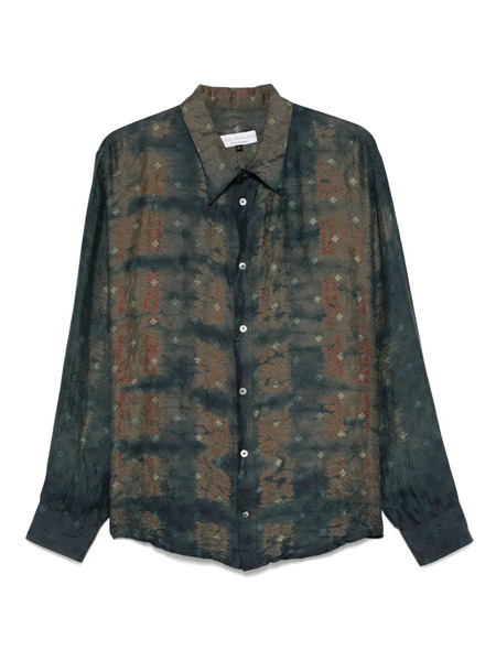  Loïs Dionisio Printed Shirt - Blue 