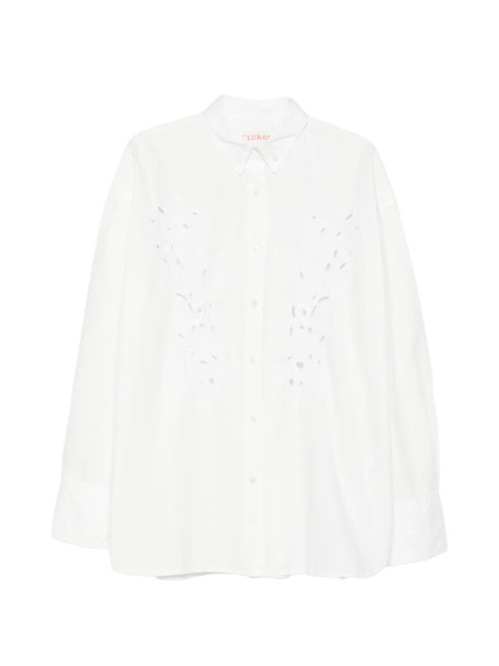  Lois Jeans Blake Appliqué Shirt - White 