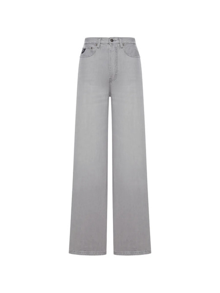  Lois Jeans Cotton Wide-leg Denim - Grey 