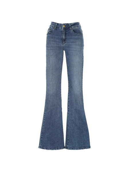  Lois Jeans Flared Denim Jeans - Blue 