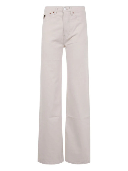  Lois Jeans Lindsay Logo-patch Jeans - White 