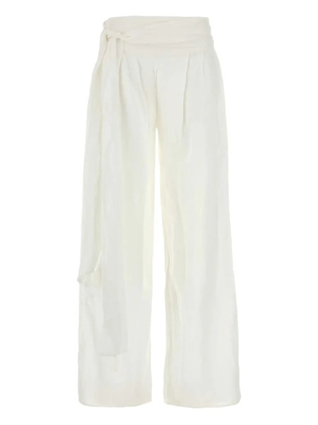  Lois Jeans Sage Wide-leg Trousers - White 