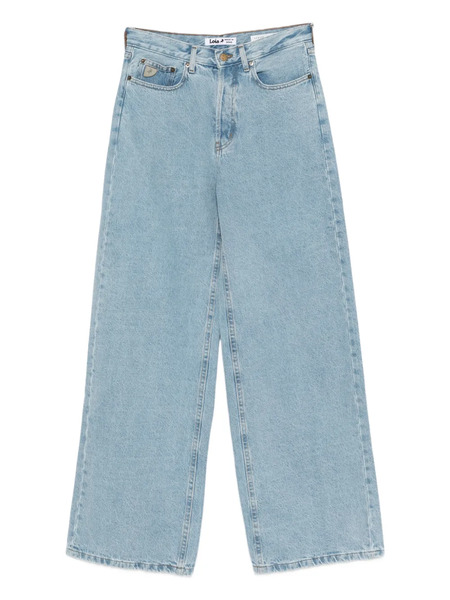  Lois Jeans Skater Wide-leg Jeans - Blue 
