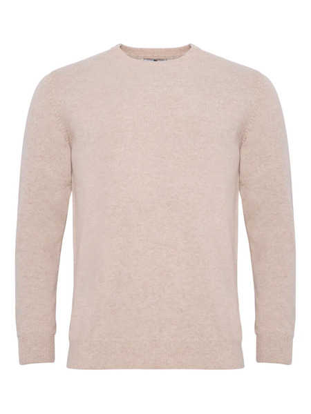  Loja Das Meias Crew-neck Long-sleeves Jersey Sweater - Neutrals 