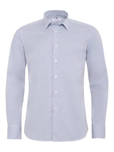  Loja Das Meias Patterned Long-sleeves Shirt - White 